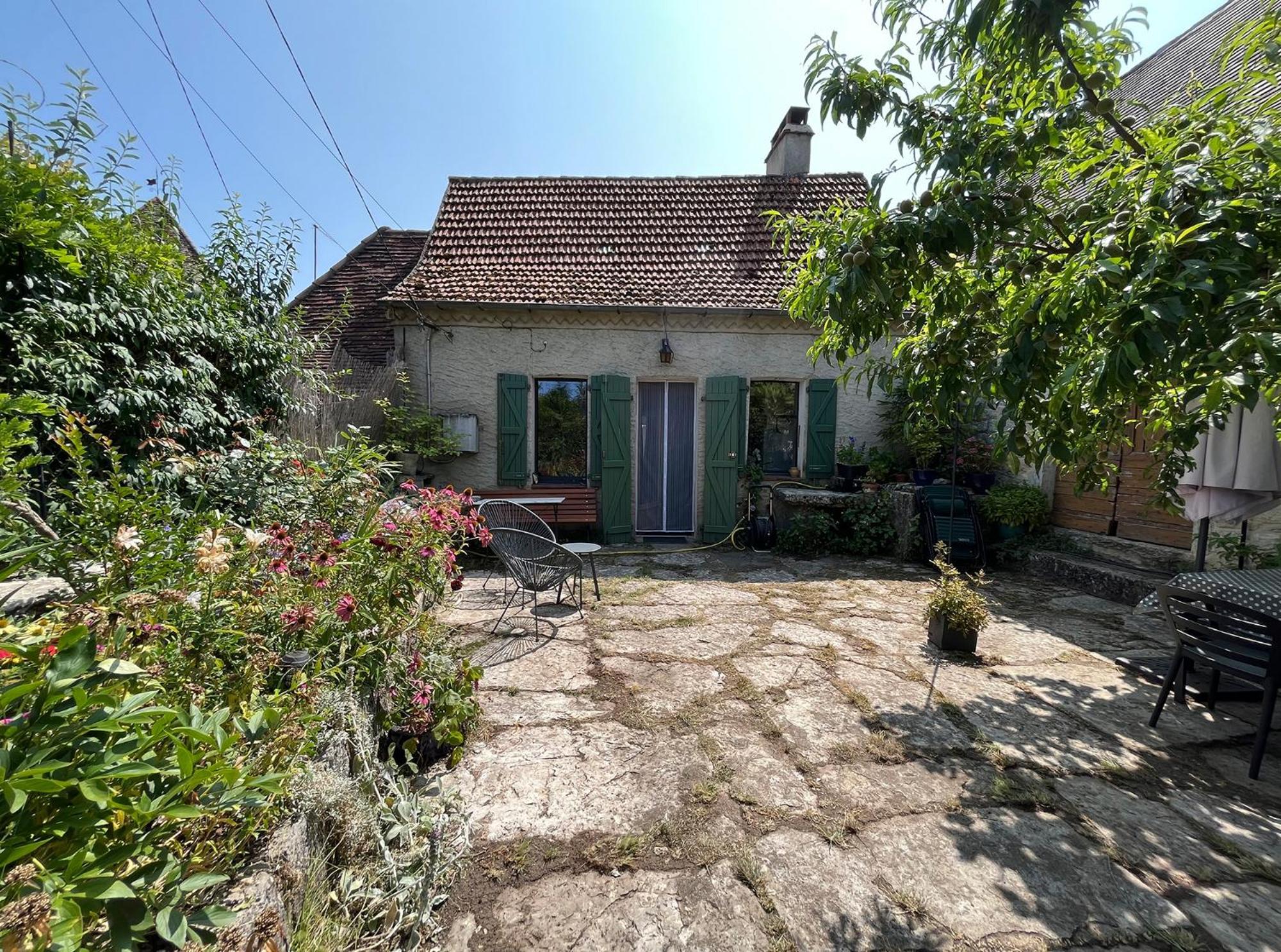 Charmante Maison De Village Senaillac-Lauzes ภายนอก รูปภาพ